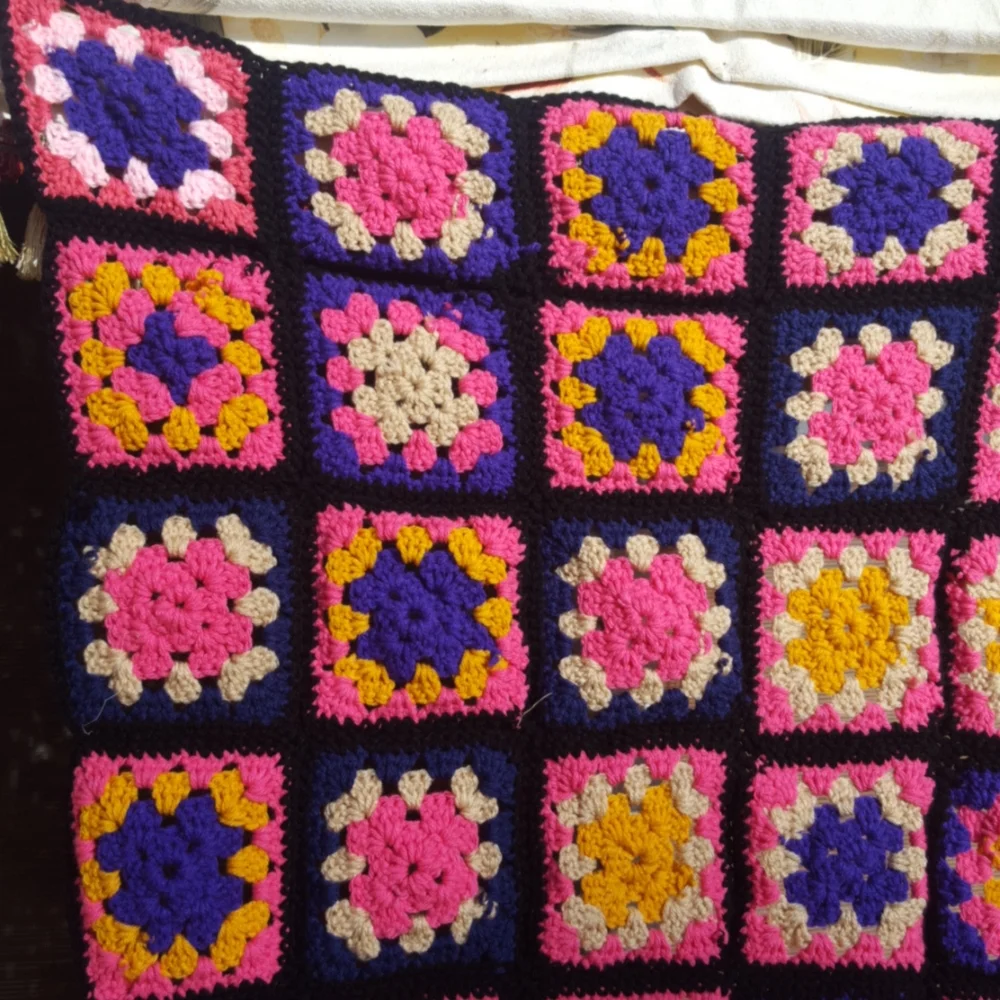 Psychedelic throw